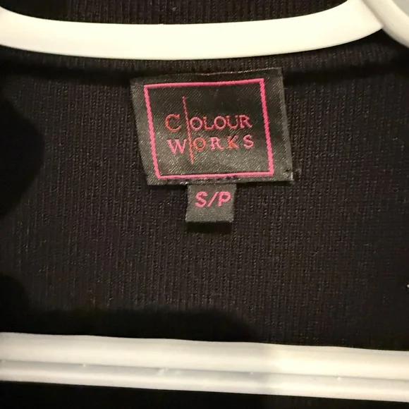 Black Ruffled Cardigan - Picture 2 of 3